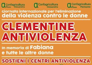 Confagricoltura Donna: le clementine per sostenere il centro antiviolenza Me.dea