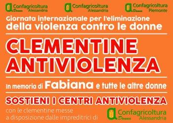 Confagricoltura Donna: tornano le clementine per sostenere  il centro antiviolenza Me.dea