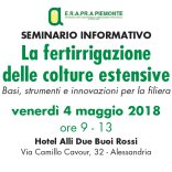 Incontro informativo e giornata dimostrativa. La fertirrigazione delle colture estensive