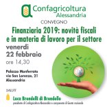 Lagricoltura della Legge di Bilancio 2019  al convegno di Confagricoltura Alessandria