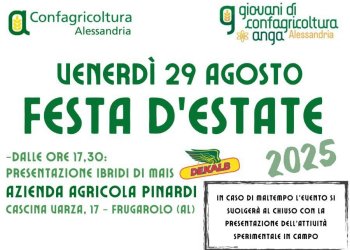 Festa d'estate, Open day e prove in campo presso l'Azienda agricola Pinardi S.S.