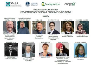 Corso di Alta Formazione per 'Progettazione e gestione dei servizi enoturistici'